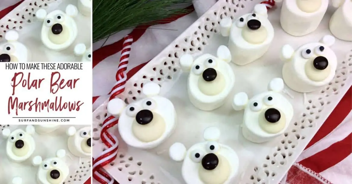 polar bear marshmallows