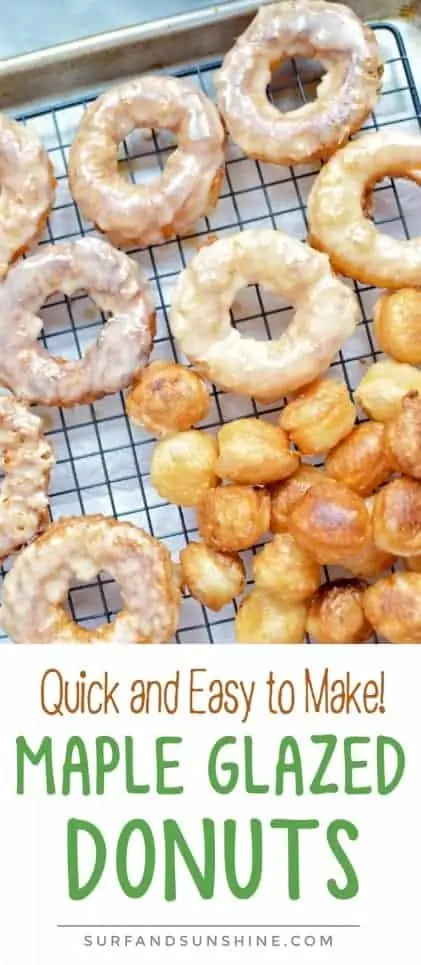 short Maple glazed donuts recipe pinterest