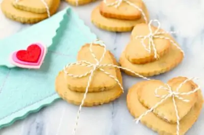 valentine pecan shortbread cookies recipe