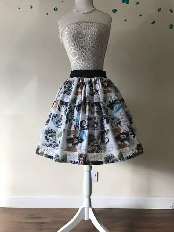 Gift Ideas for Star Wars The Last Jedi Fans Episode 8 Skirt