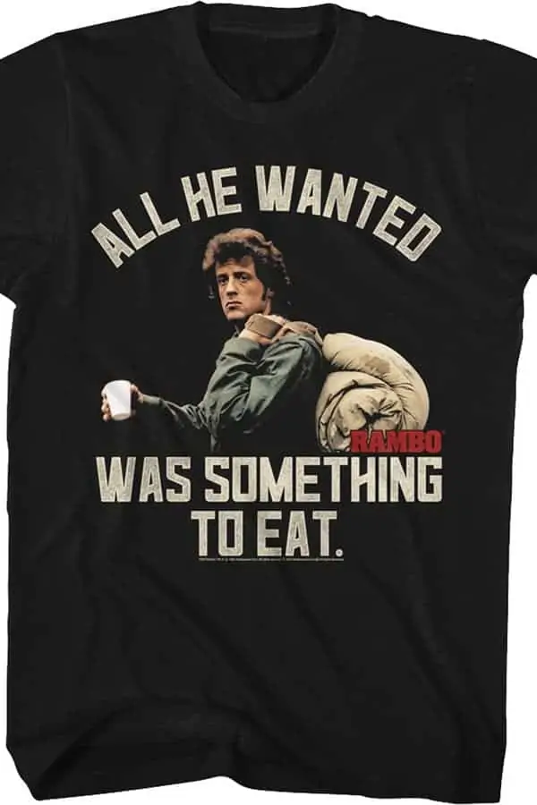 Funny 80s T Shirts Rambo