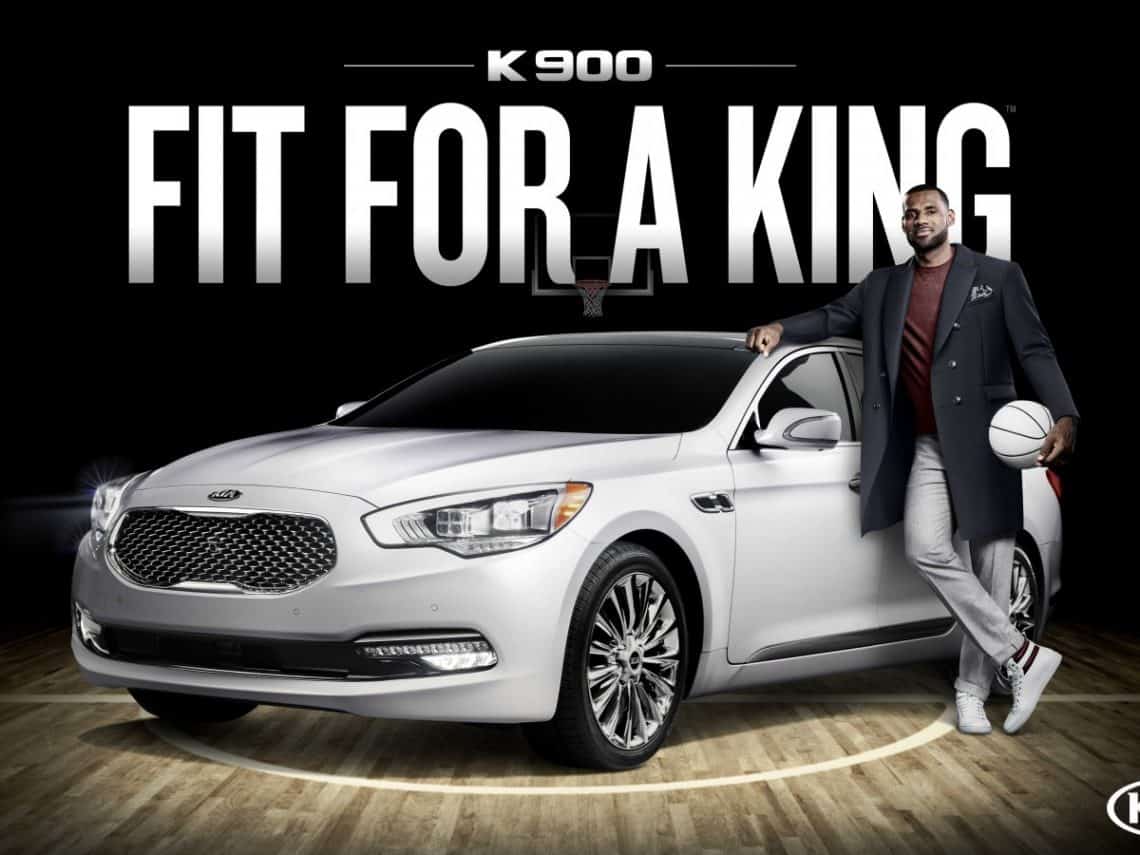 lebron james kia k900