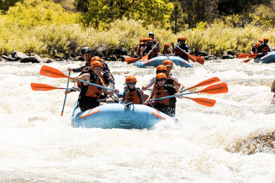 whitewater rafting colorado