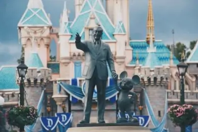 walt disney statue