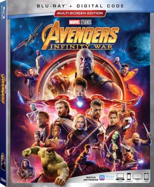 Avengers Infinity War Blu-ray Box Art