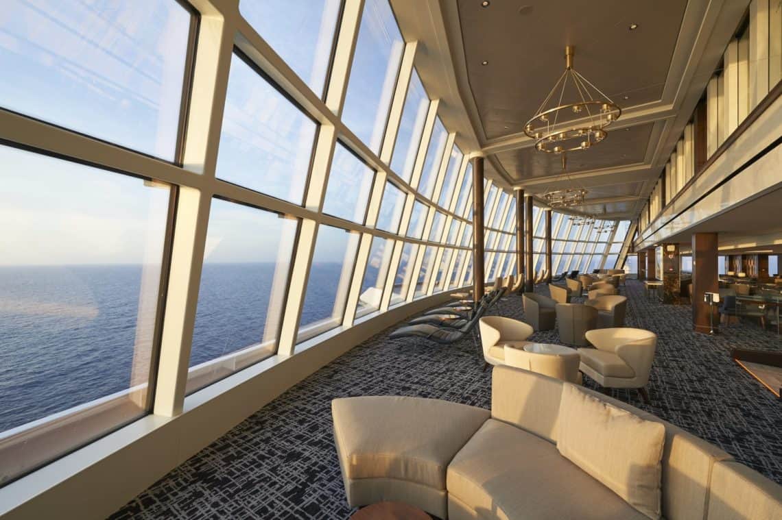 Norwegian Joy Observation Lounge