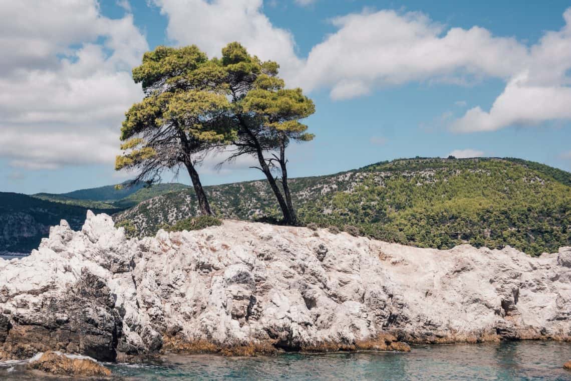 Agnontas Beach Skopelos Greece