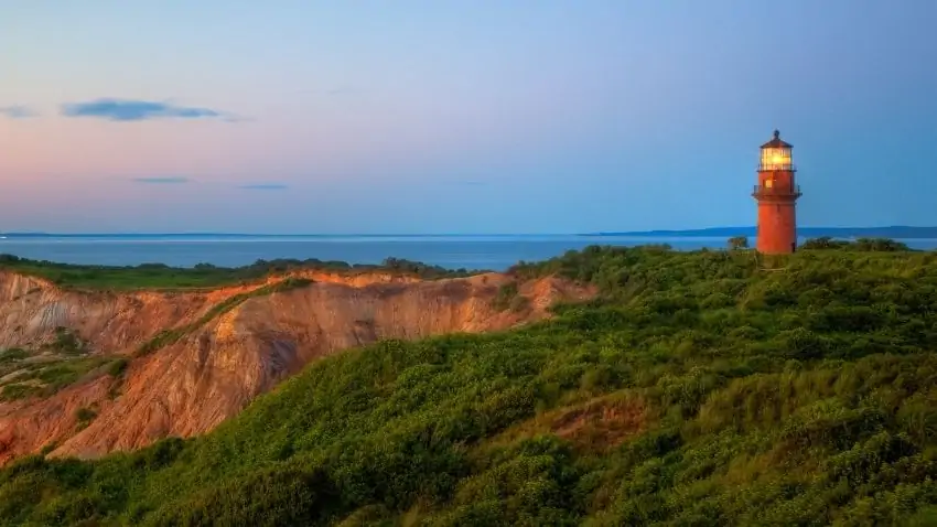 Gay Head Lighthouse, Massachusetts sunset