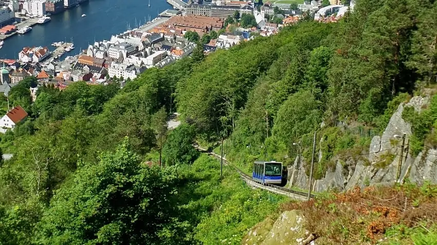 Floibanen funicular 