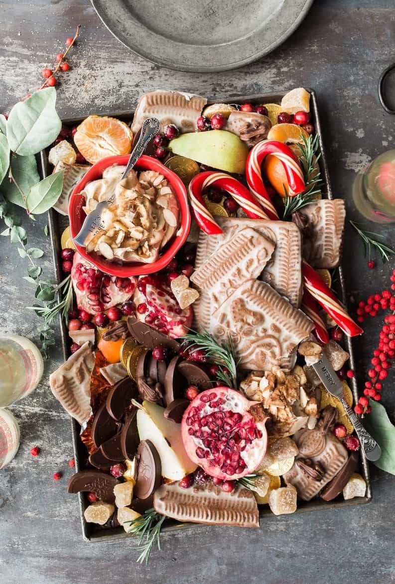 holiday food platter