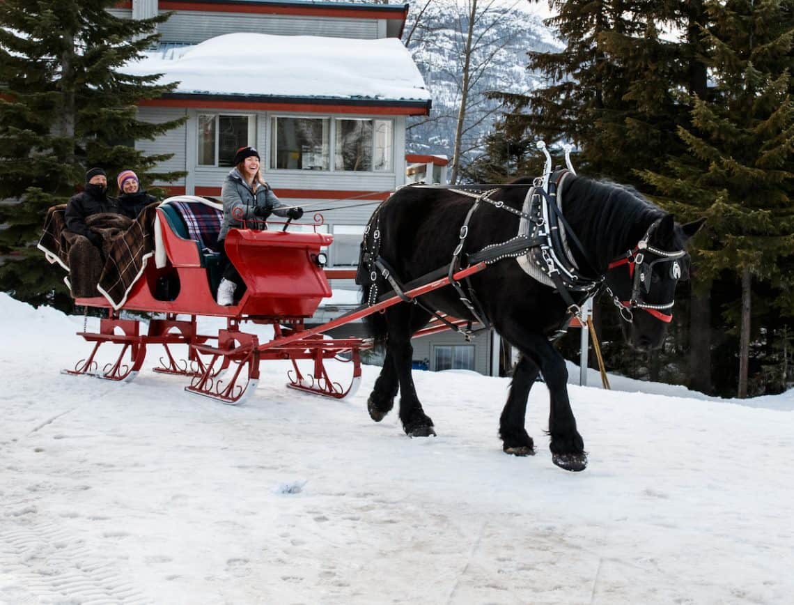 sleigh ride whistler 