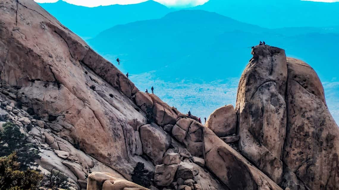 joshua tree rock climbing