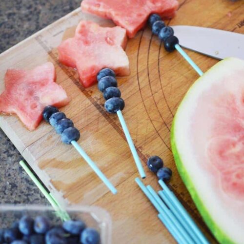 red white and blue fruit skewers recipe