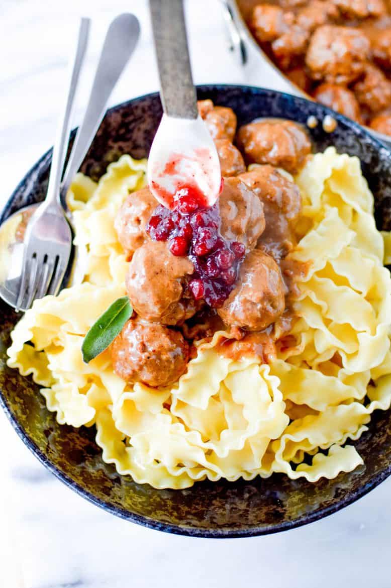 Homemade Swedish Meatballs