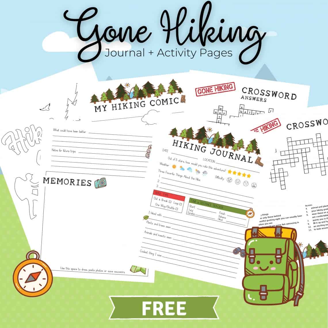 Hiking Bundle Mockups