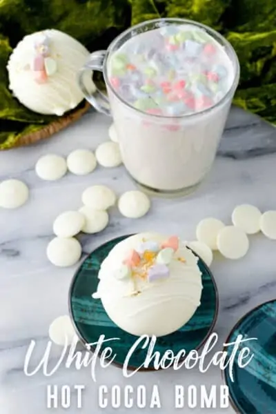 DIY Hot Chocolate Bombs: Pot of Gold White Chocolate Bomb Recipe