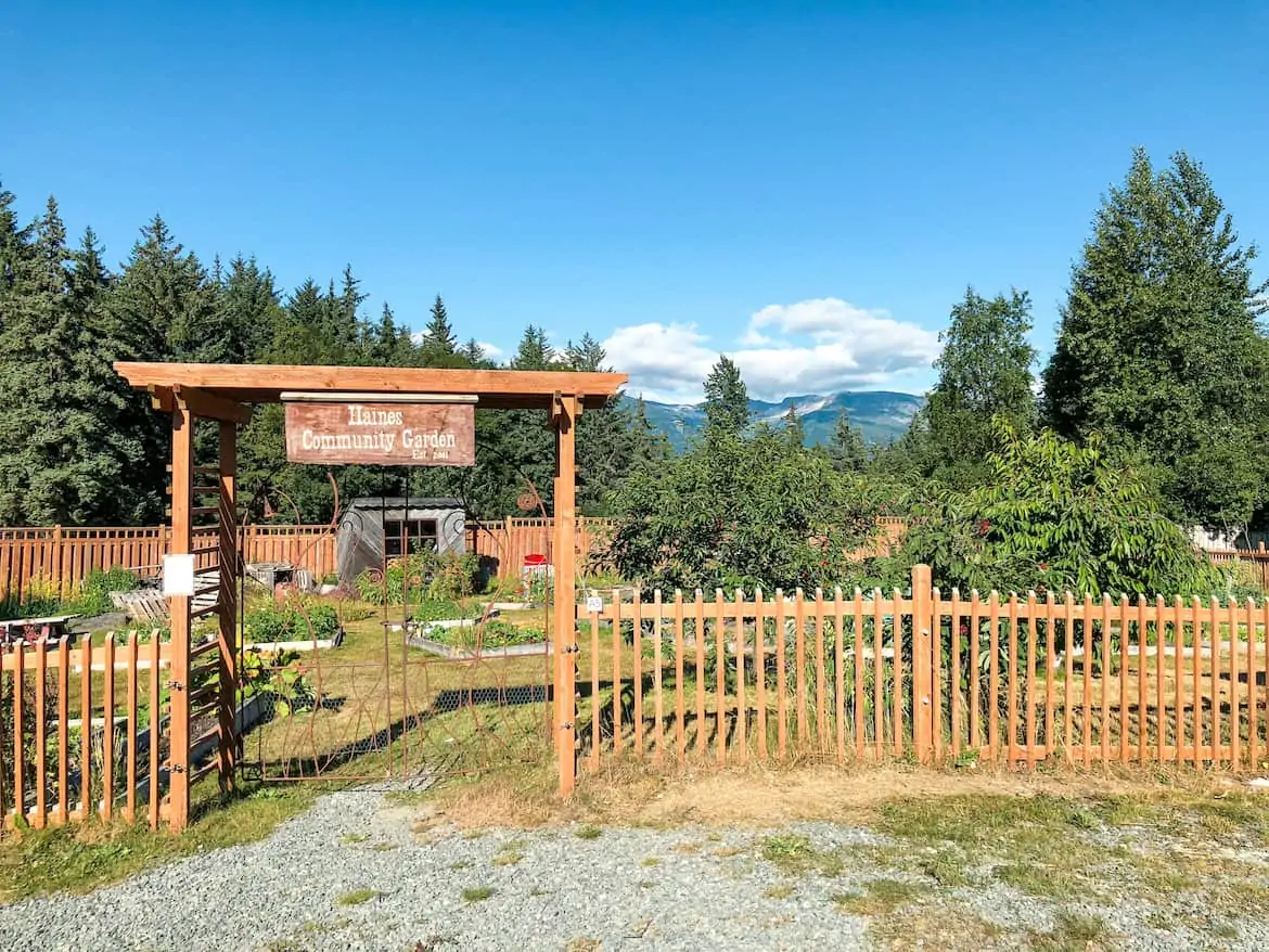 Dalton City Haines Alaska Community Garden