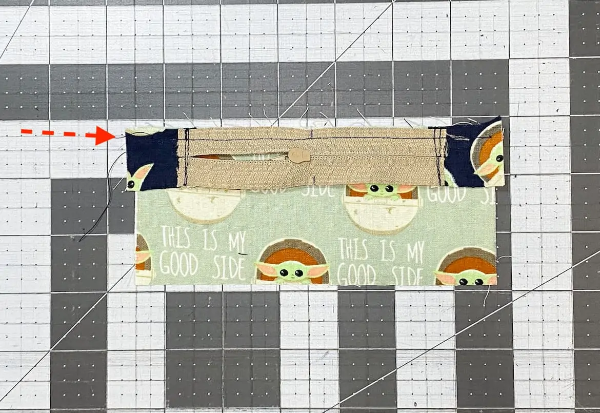 Two Zip DIY Coin Purse Pattern free Sewing Tutorial