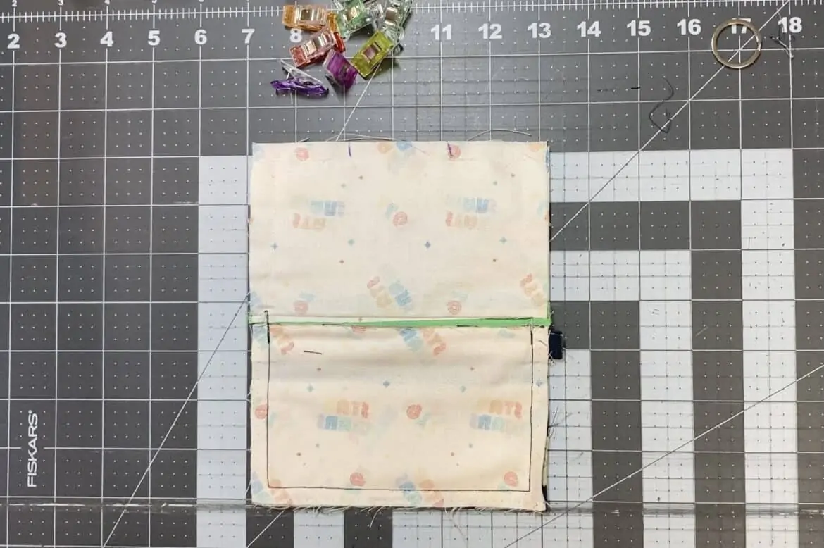 double zipper coin pouch free pattern 