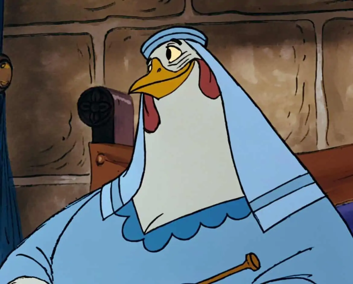 lady cluck robin hood disney