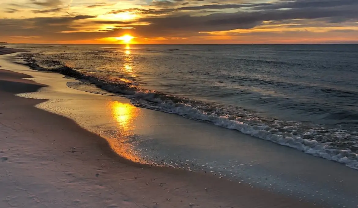 fort walton beach sunset