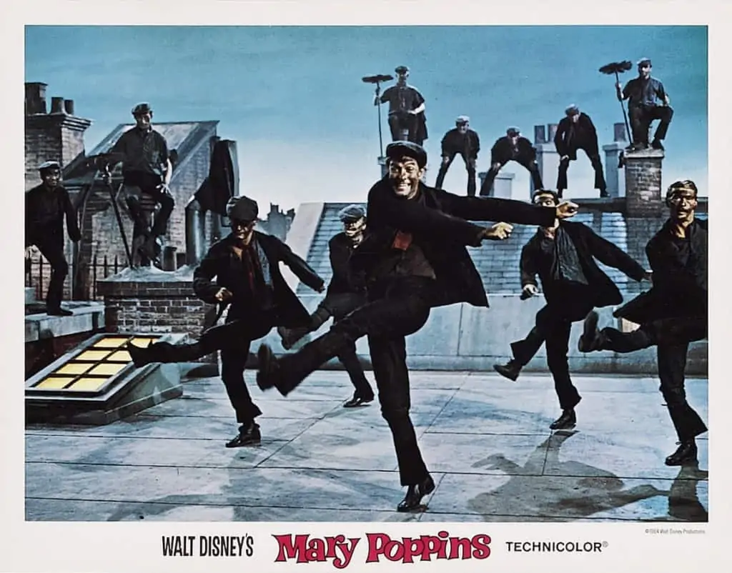 walt disney mary poppins pete menefee chimney sweep