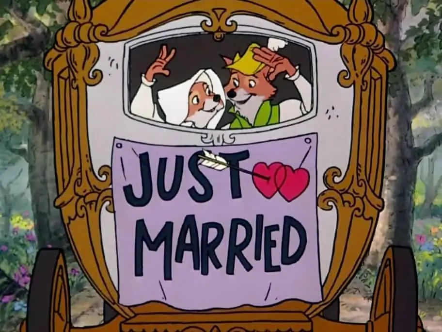 robin hood just married