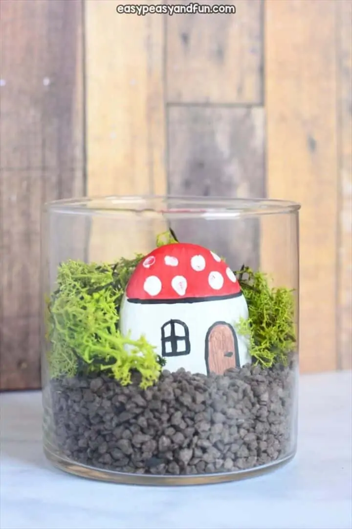 fairy garden in a jar