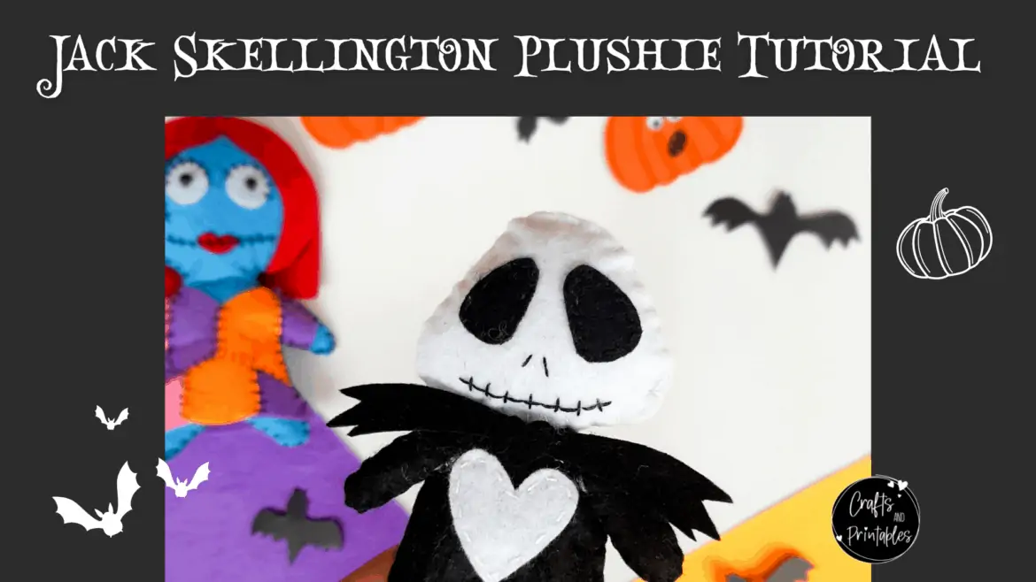 Jack Skellington Felt Plushie