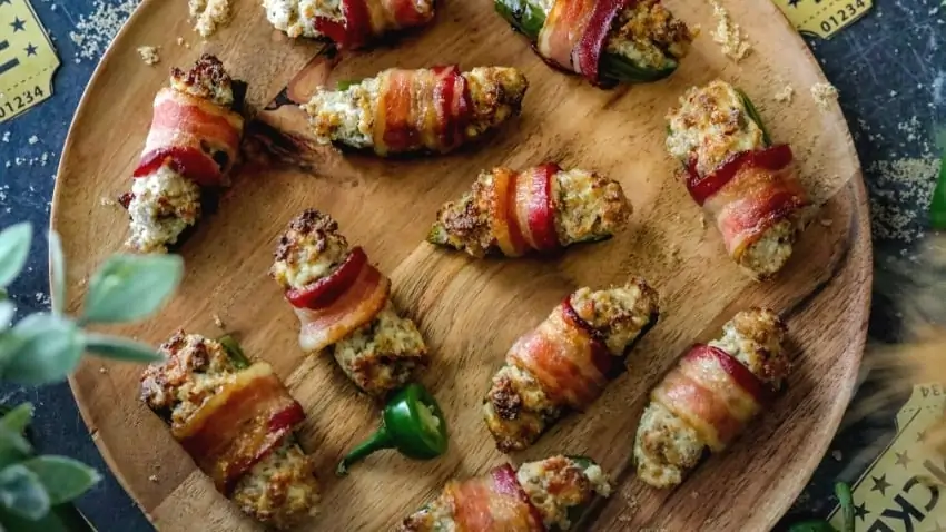 Keto Jalapeno Poppers with Sausage horizontal