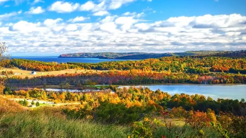 fall in michigan