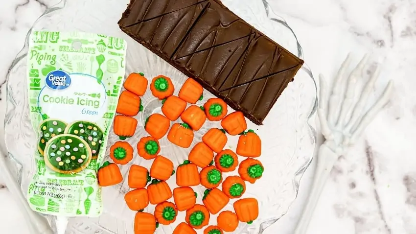 Halloween Brownie Ideas Pumpkin Patch Brownie