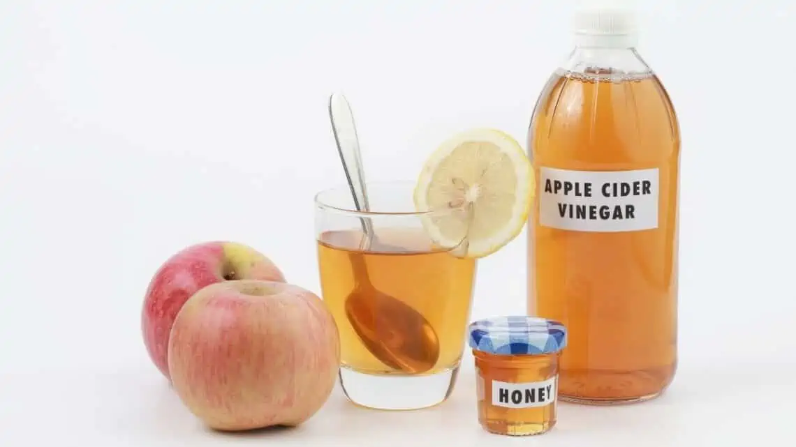 apple cider vinegar and honey