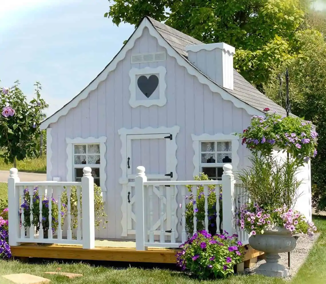 diy outdoor playhouse kit