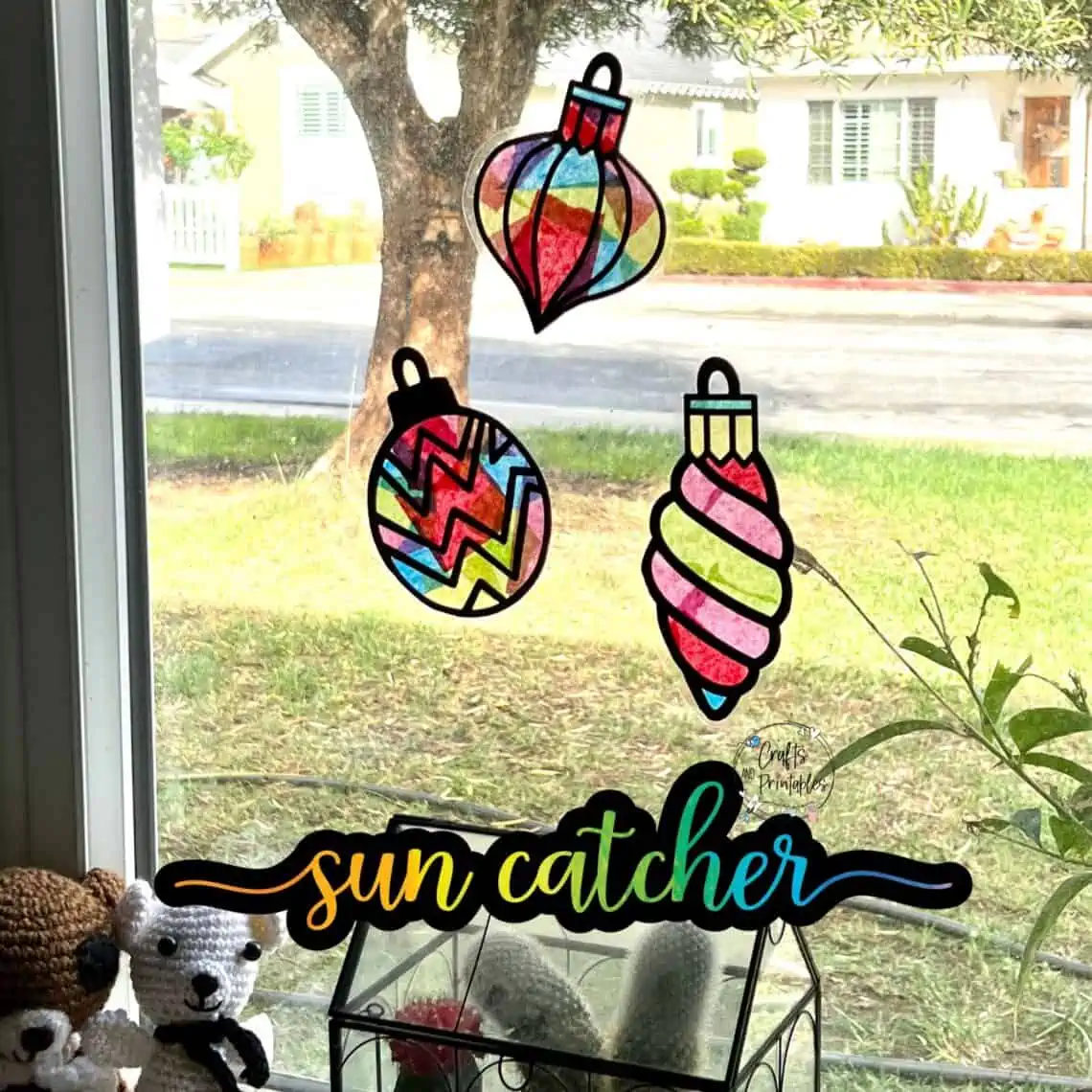 sun catcher paper craft kit