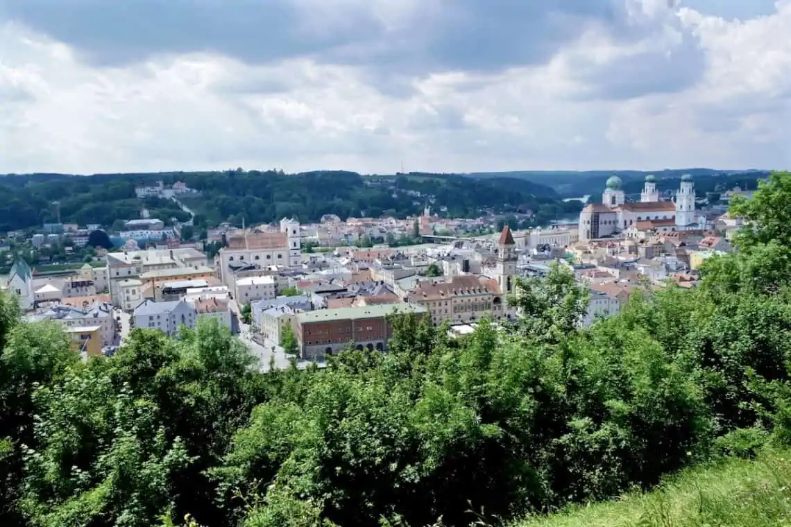 view from Veste Oberhaus