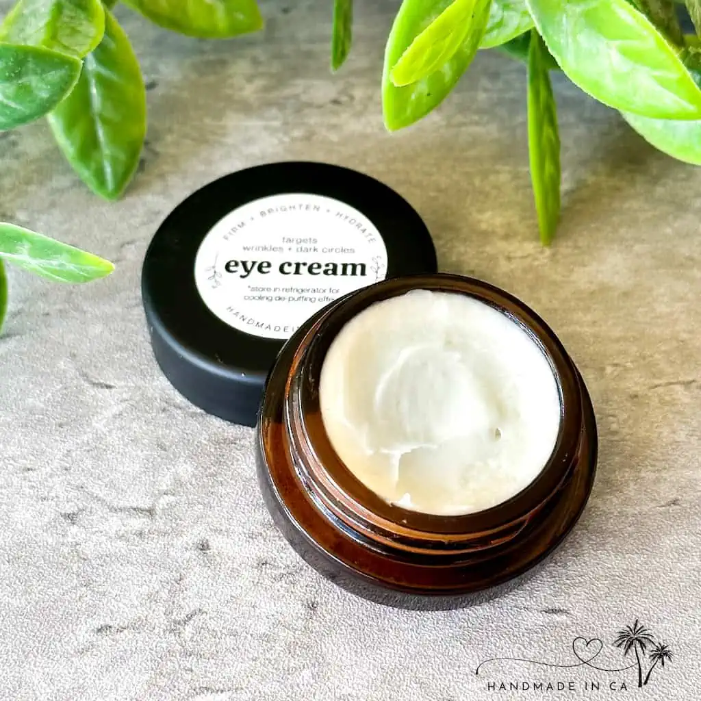 handmade in ca blue tansy eye cream