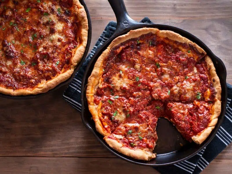 Chicago Deep Dish Pizza