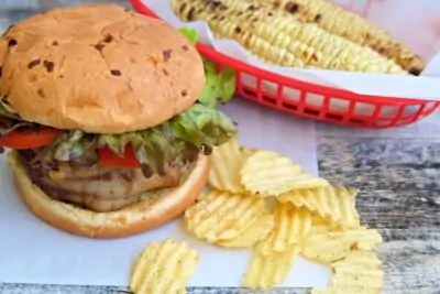 Bacon Beer Can Burger Recipe