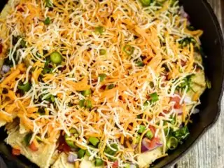 baked shrimp nachos recipe