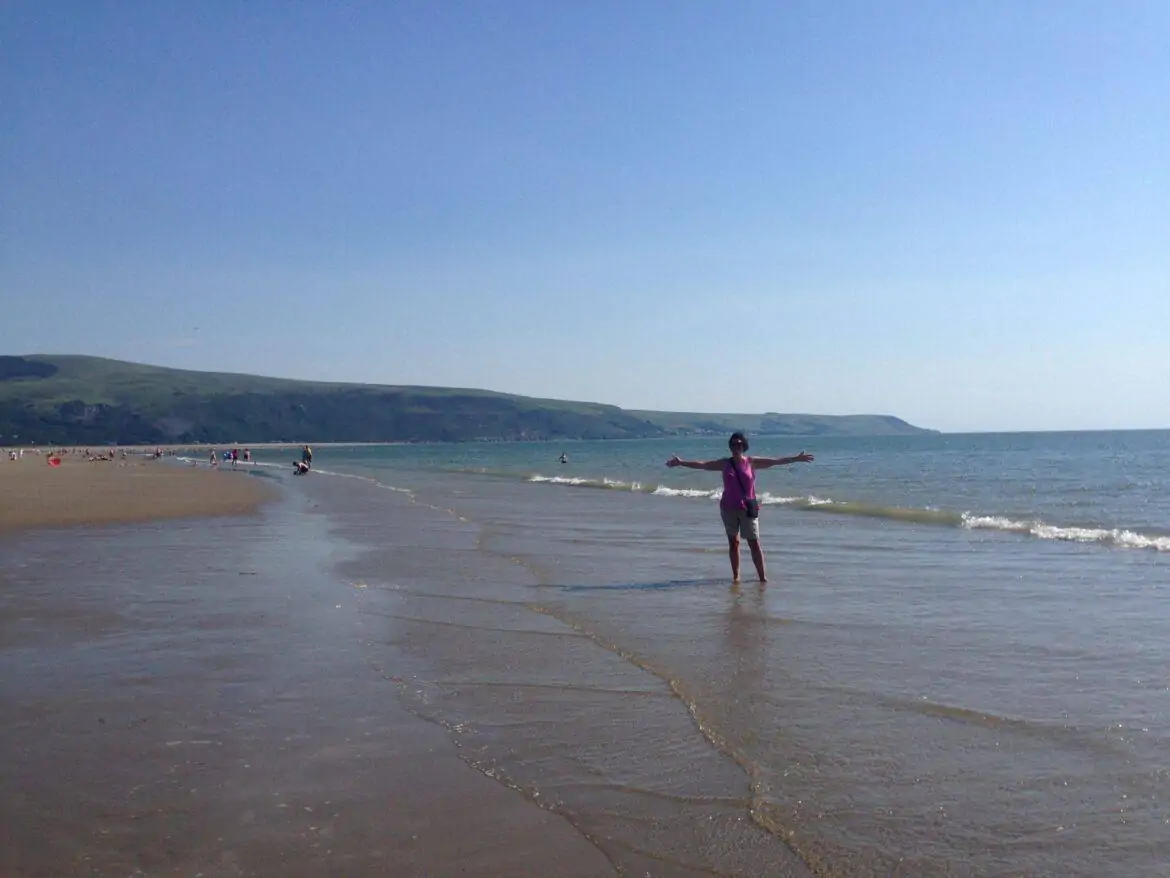 Beach in Snowdonia National Park