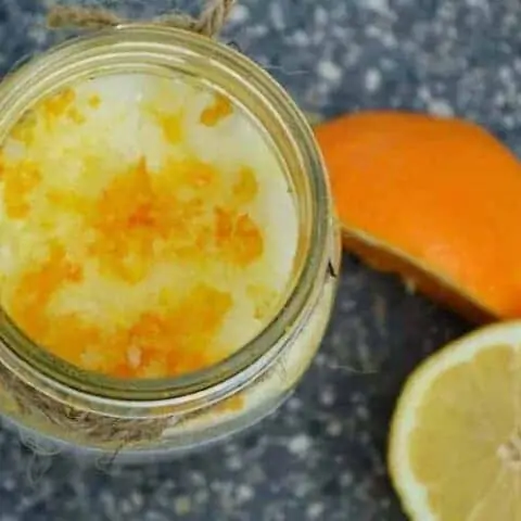 DIY Citrus Sugar Scrub