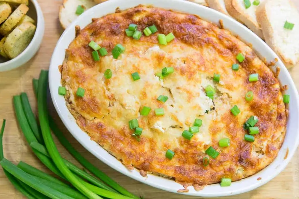 cheesy onion dip