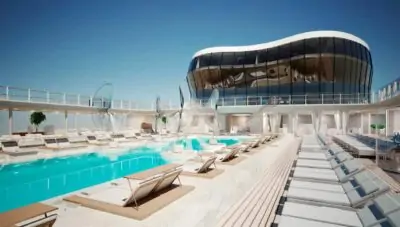 MSC Meraviglia top pool