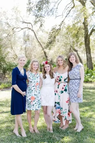 Mismatched Bridesmaids Dresses 2