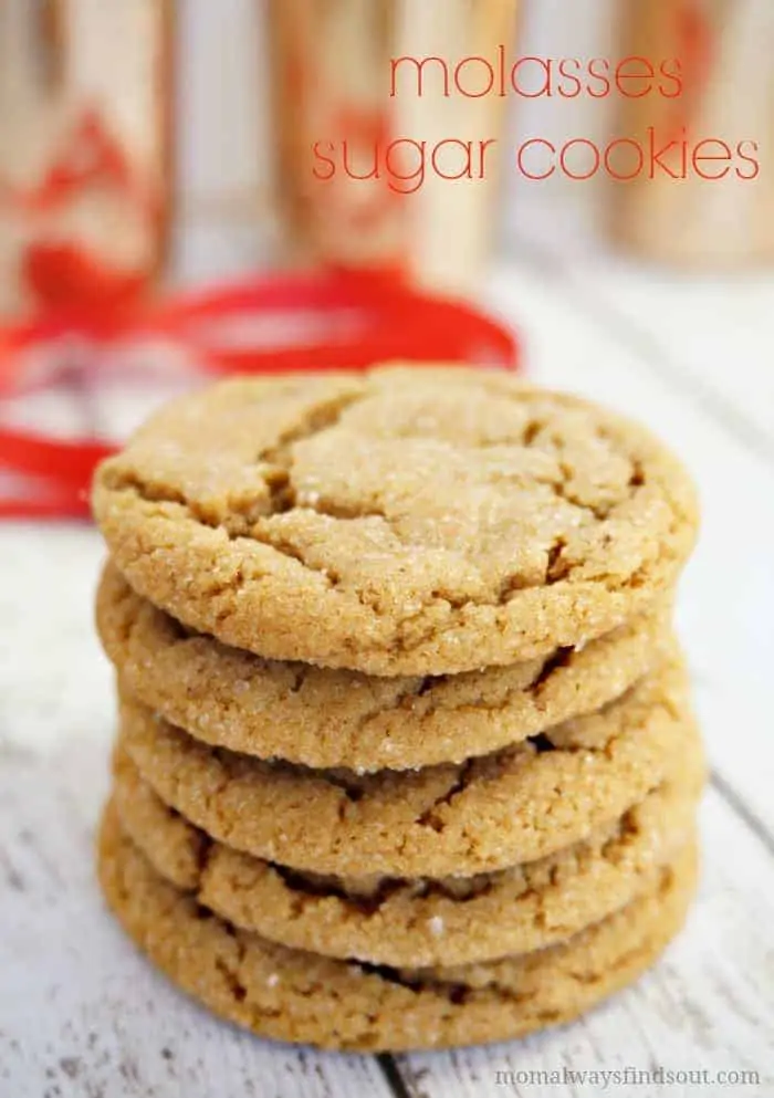 Molasses Sugar Cookies