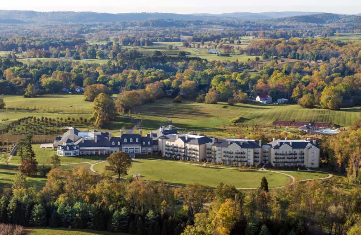 Salamander Resort Aerial