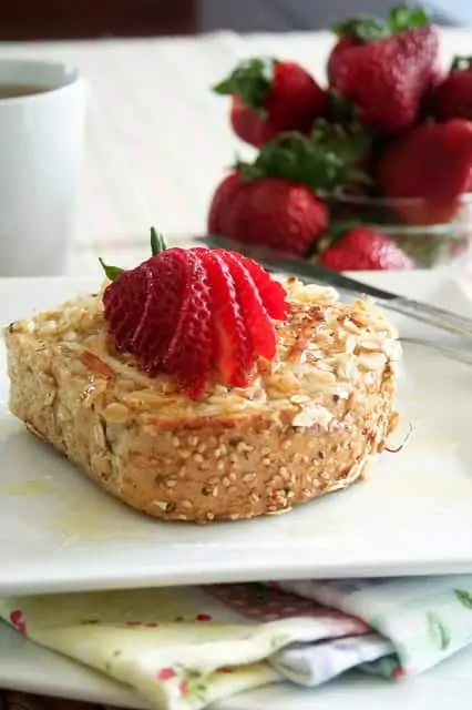 Strawberry Stuffed French Toast