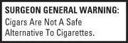 Surgeon General's Warning 180x61