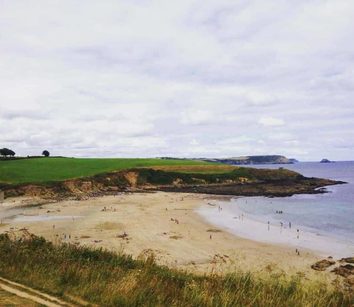 View of Porthcurnick Beach near The Rosevine